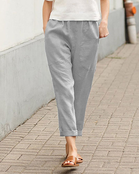 Diane | Relaxed Fit Lightweight Pants - Breathable and Comfortable