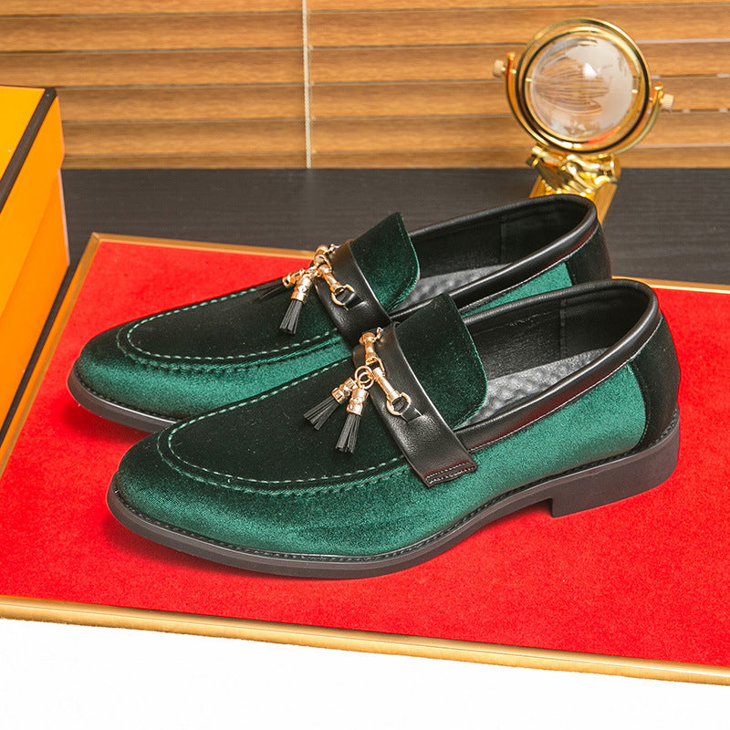 Archer | Men's Tassel Suede Loafers