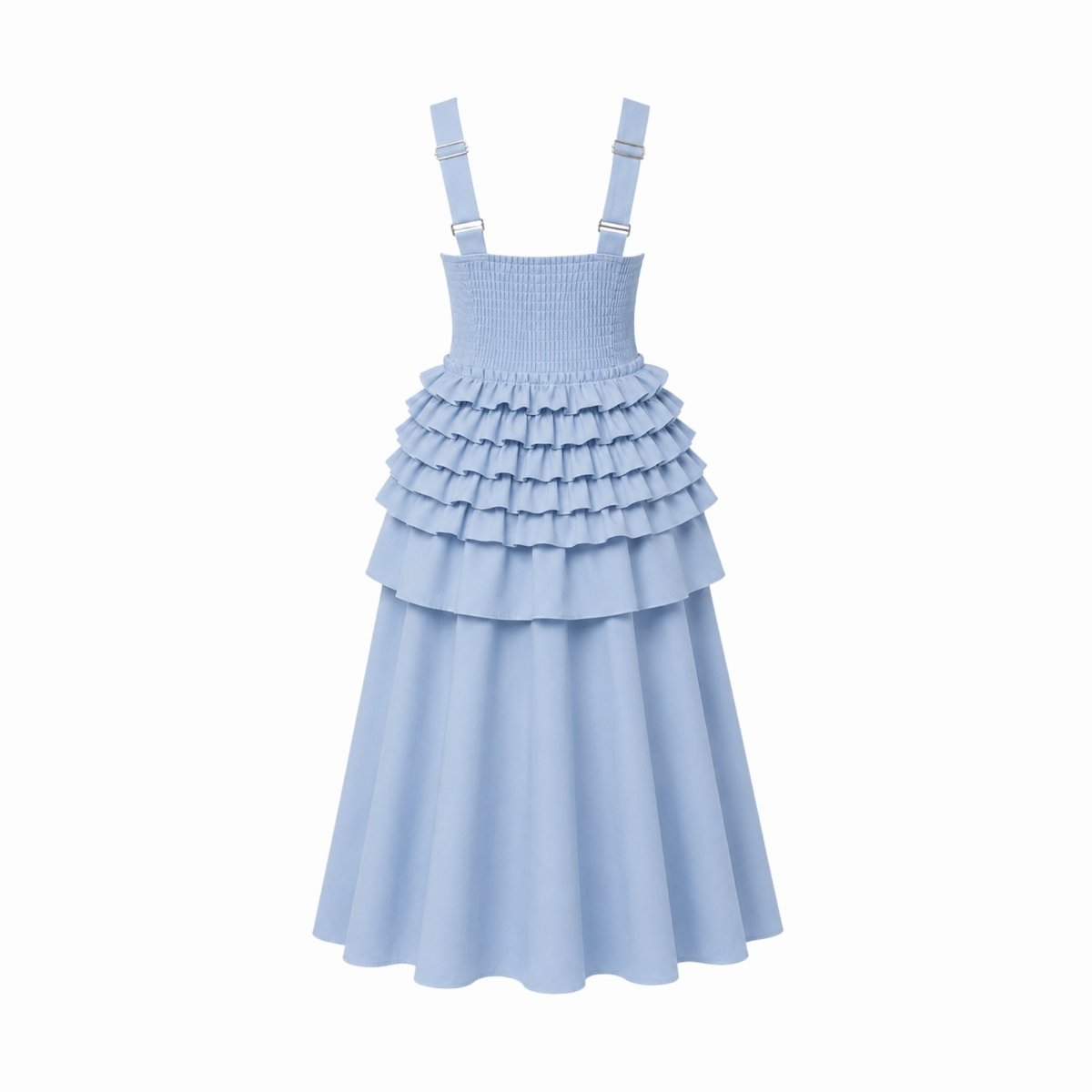 Zeva | Women's Tiered Ruffle Midi Dress