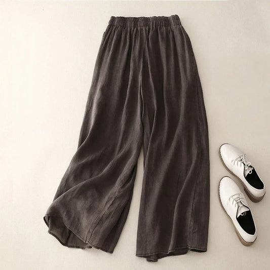 Nicole | Women's Elegant Loose Waistband Trousers