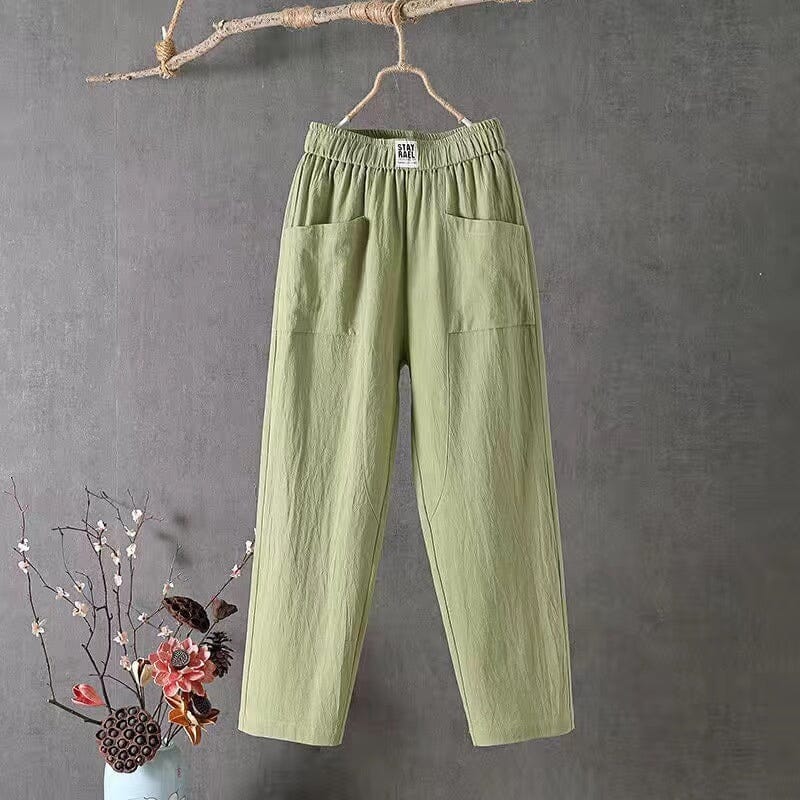 Esme | Women's Relaxed Cotton Linen Pants