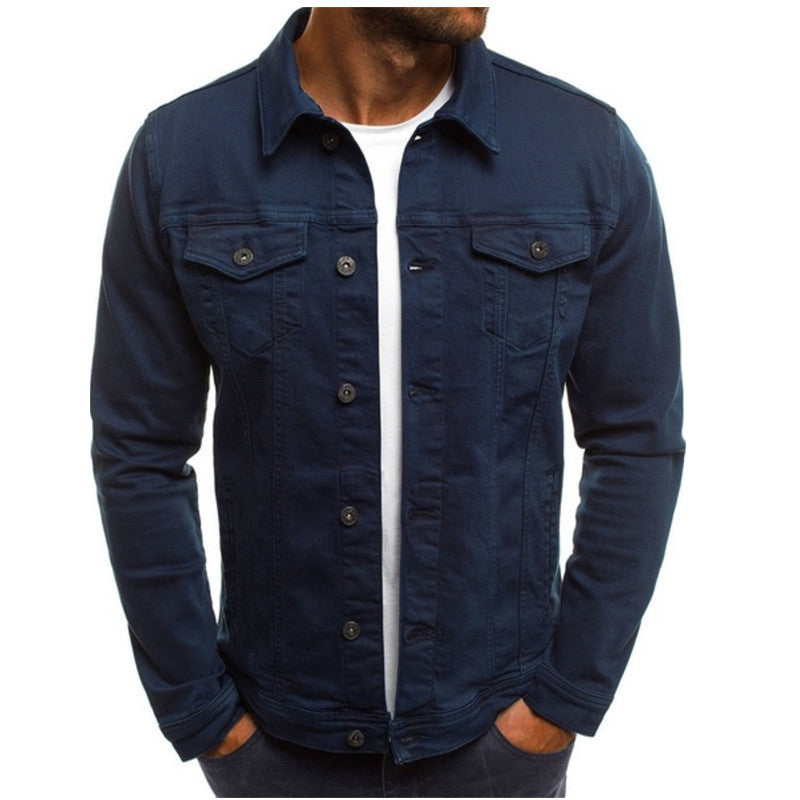 Francis | Stylish Denim Bomber Jacket for Everyday Wear