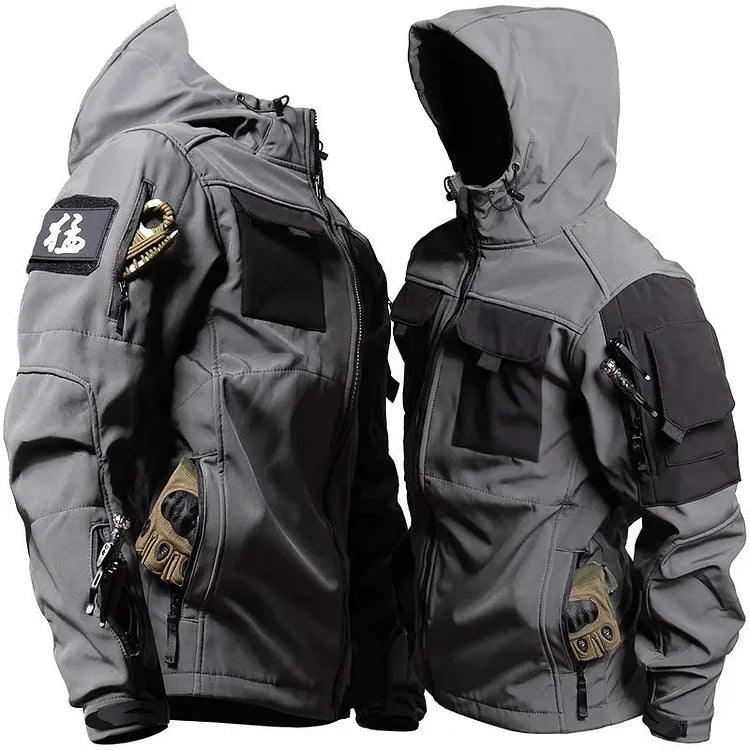 Darryl | Men's Hooded Tactical Jacket