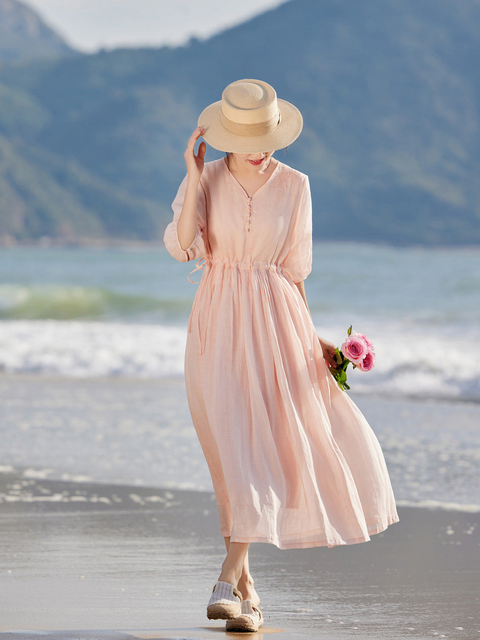 Lightweight Summer Maxi Dress For Women