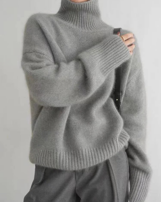 Judith | Women's Oversized Turtleneck Sweater