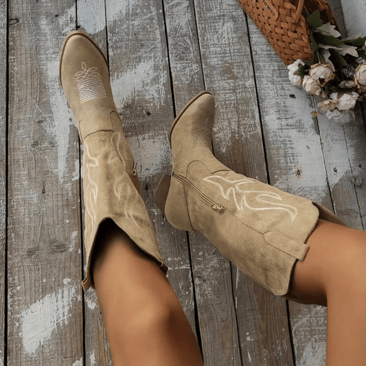 Savannah | Western Knee-High Boots