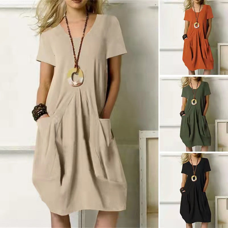 Loose Fit Summer Dress For Women