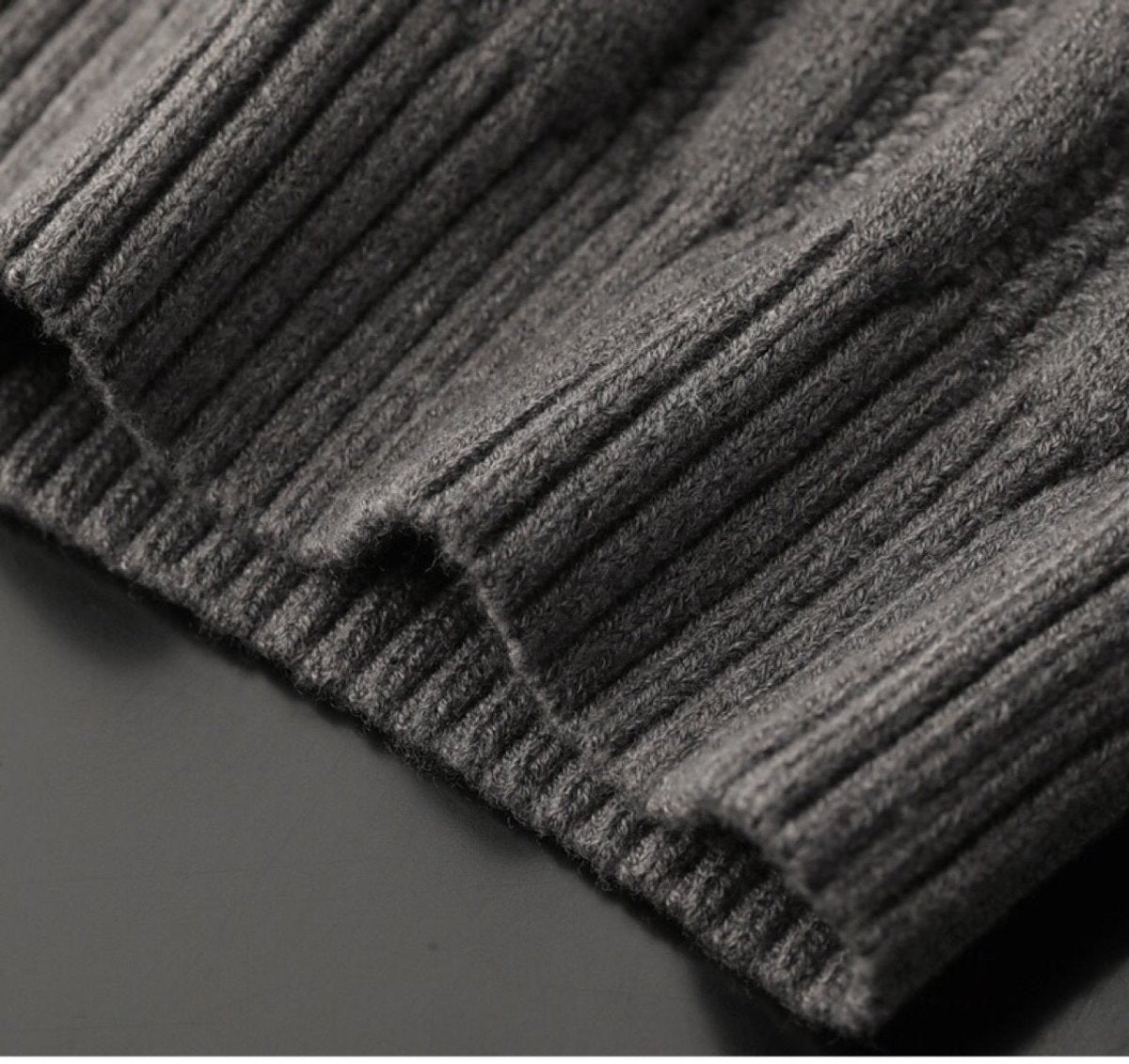 Lenny | Men's Ribbed Polo Collar Sweater