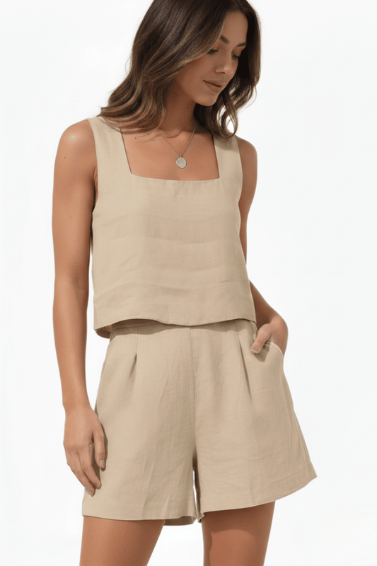 Sabrina | Linen Two-Piece Set Women