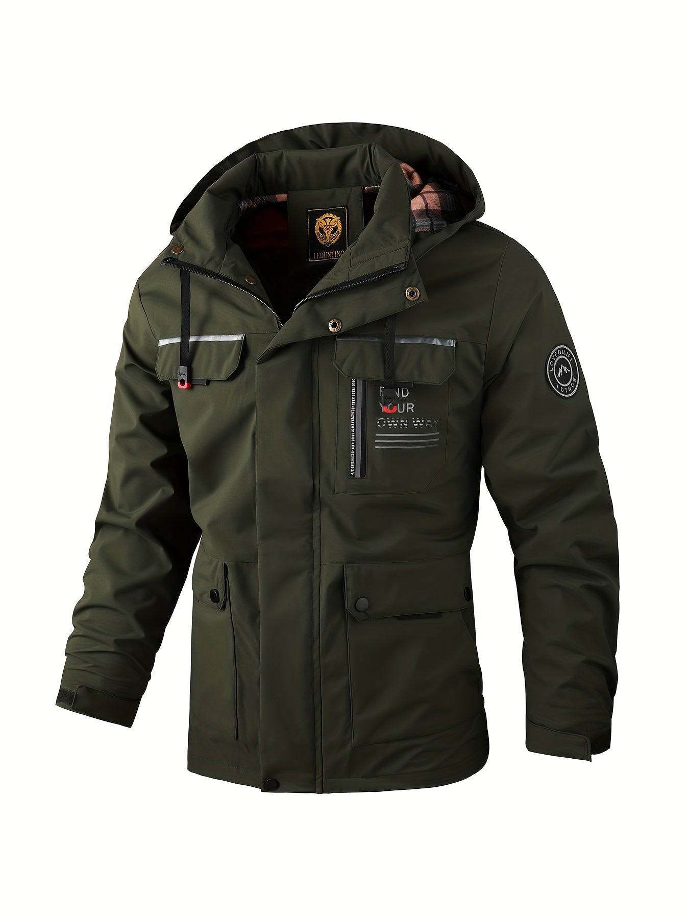 Dwight | Men's Hooded Utility Jacket