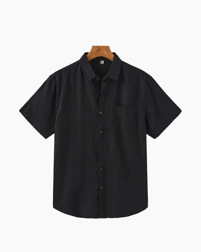 Matteo Ricci | Men's Lightweight Linen Casual Shirt