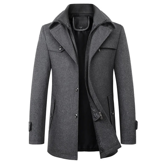 Carson | Men's Mid-Length Pea Coat