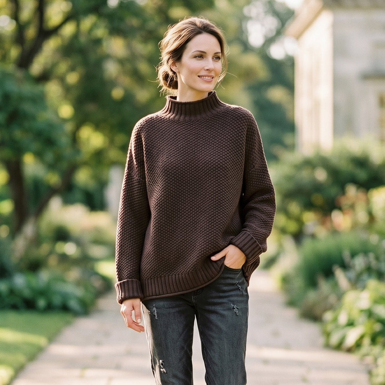 Odette | Women's Relaxed Cozy Knit Sweater