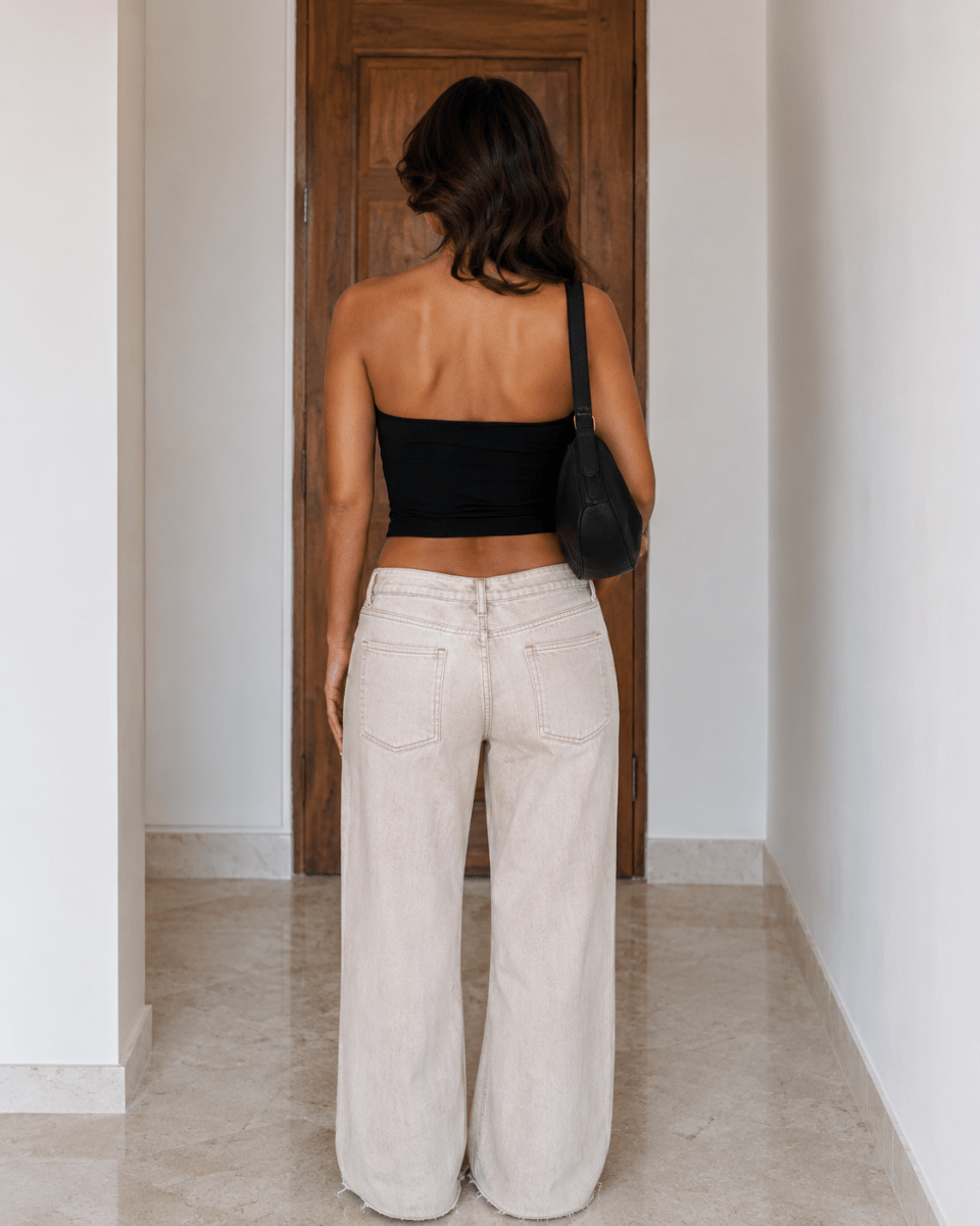 Sadie | Low Rise Wide Leg Jeans