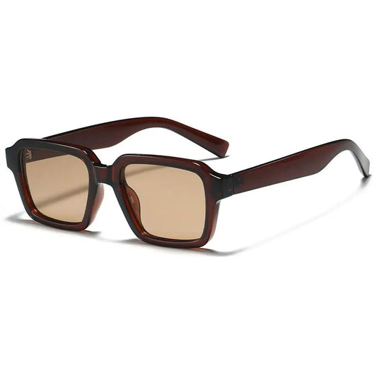 Clean-Line Square Frame Sunglasses