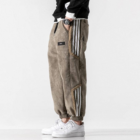 Vince | Casual Fleece-Lined Relaxed Fit Joggers for Stylish Streetwear