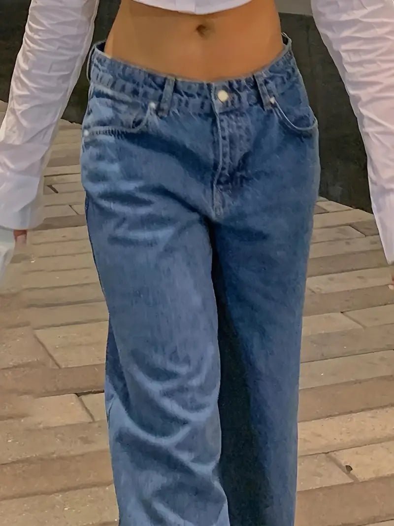 Vintage Low Waist Baggy Jeans