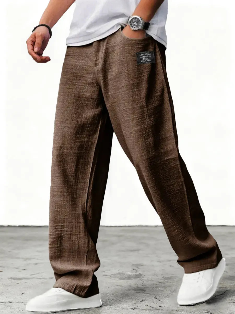 Kirra | Wide-Leg Linen Trousers