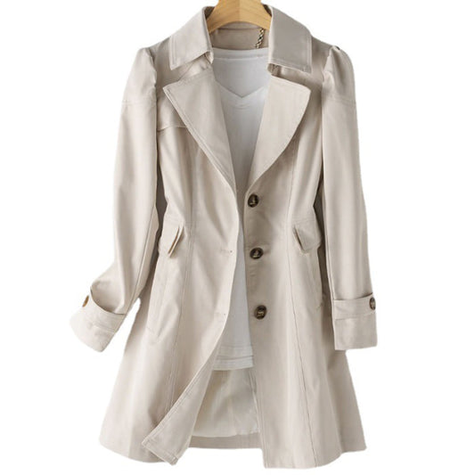Leslie | Women's Fit-and-Flare Trench Coat