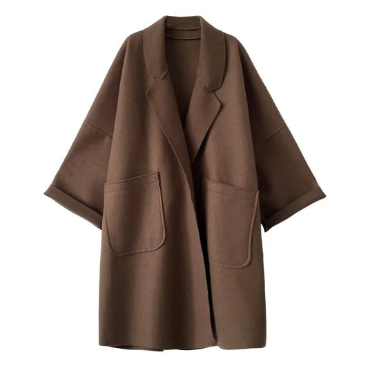 Camille | Luxury Longline Wool Coat