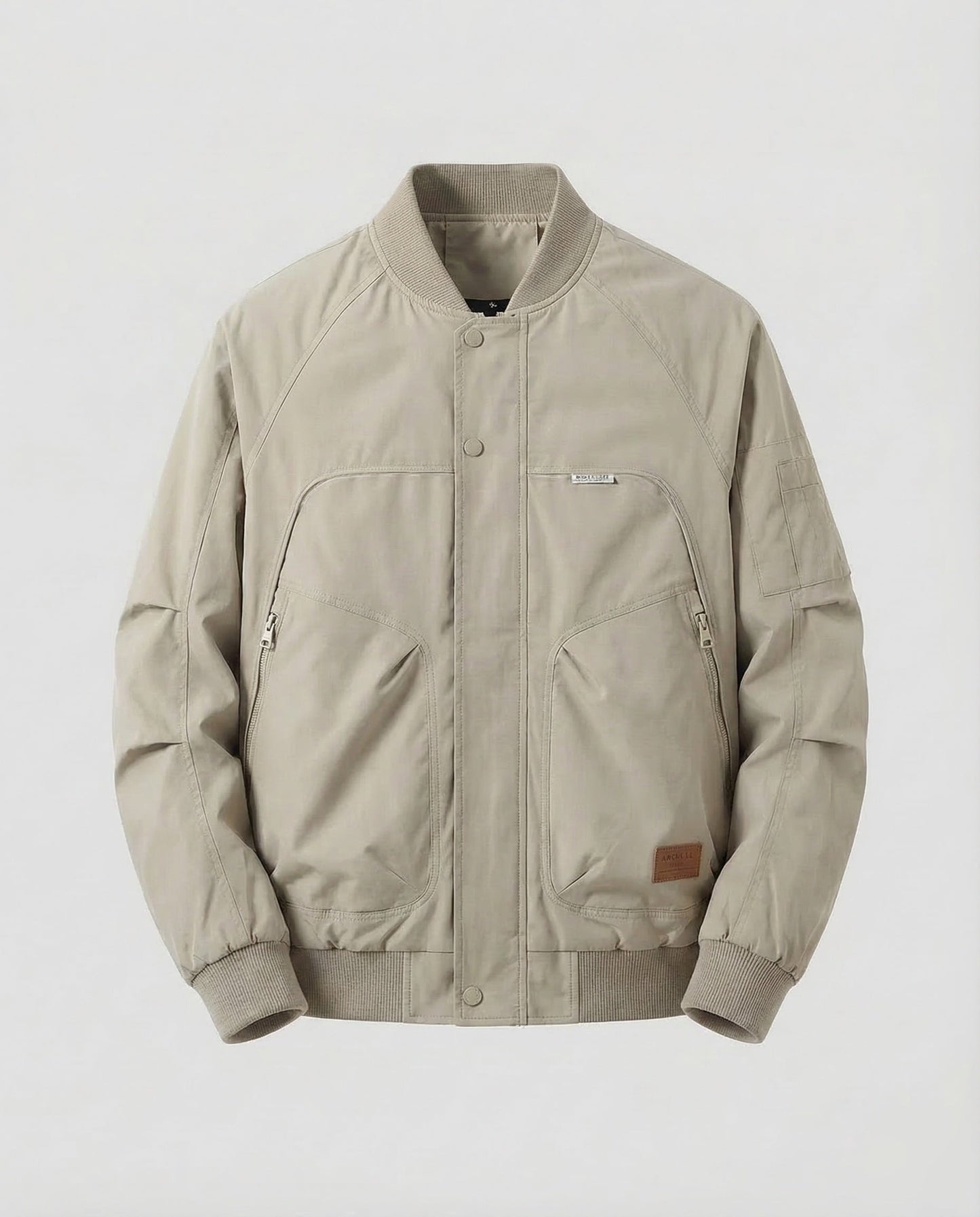Ace | Men's Raglan Bomber Jacket with Utility Pockets