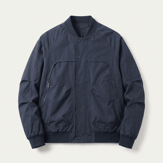 Ace | Men's Raglan Bomber Jacket with Utility Pockets