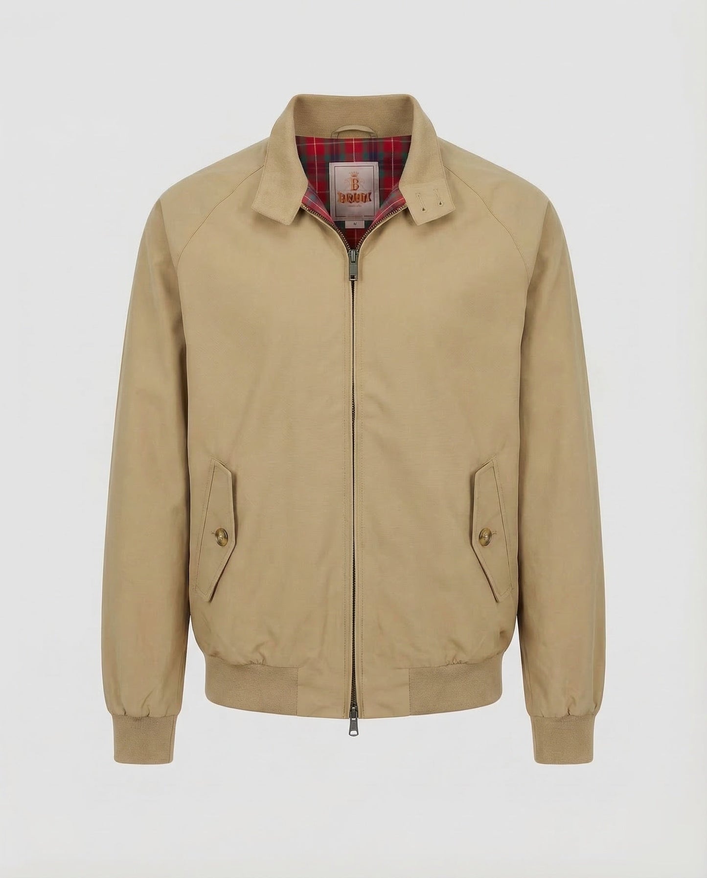 Rex | Men's Full Zip Blouson Jacket with Pockets