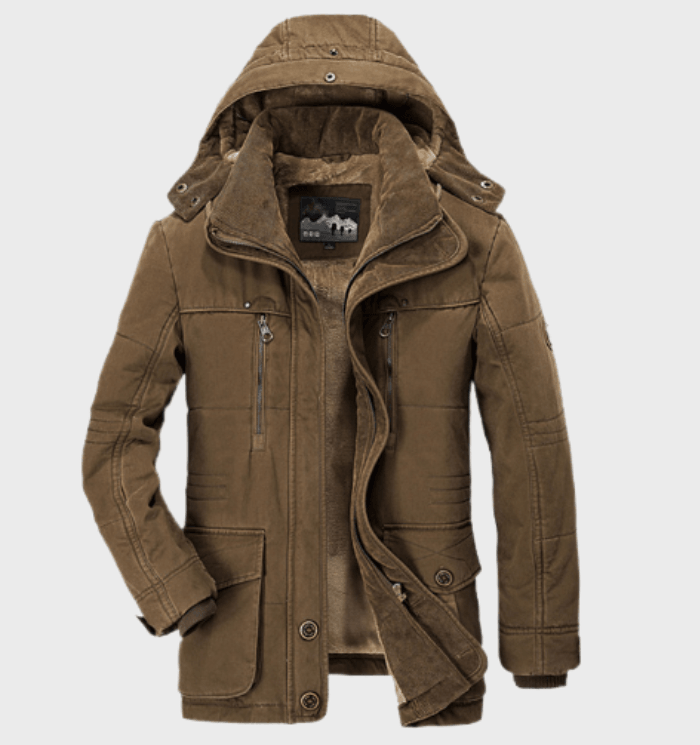 Andrew | Men's Hooded Parka Jacket