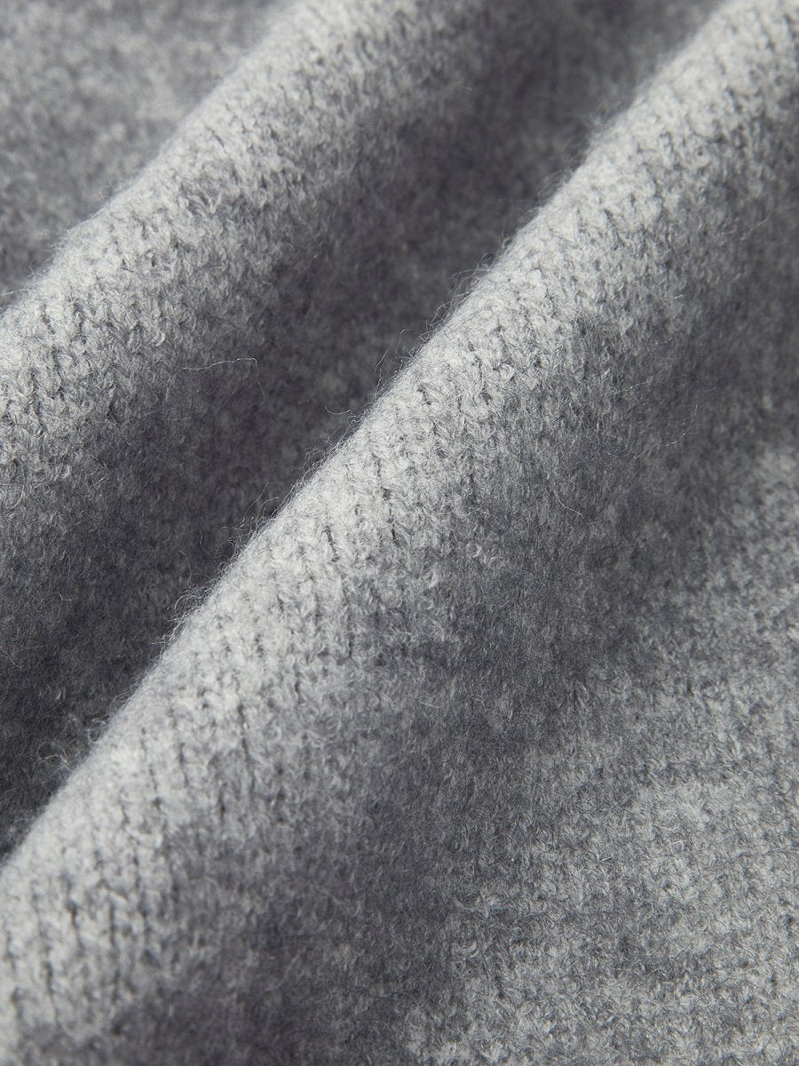 Casual Oversized Open Collar Cardigan