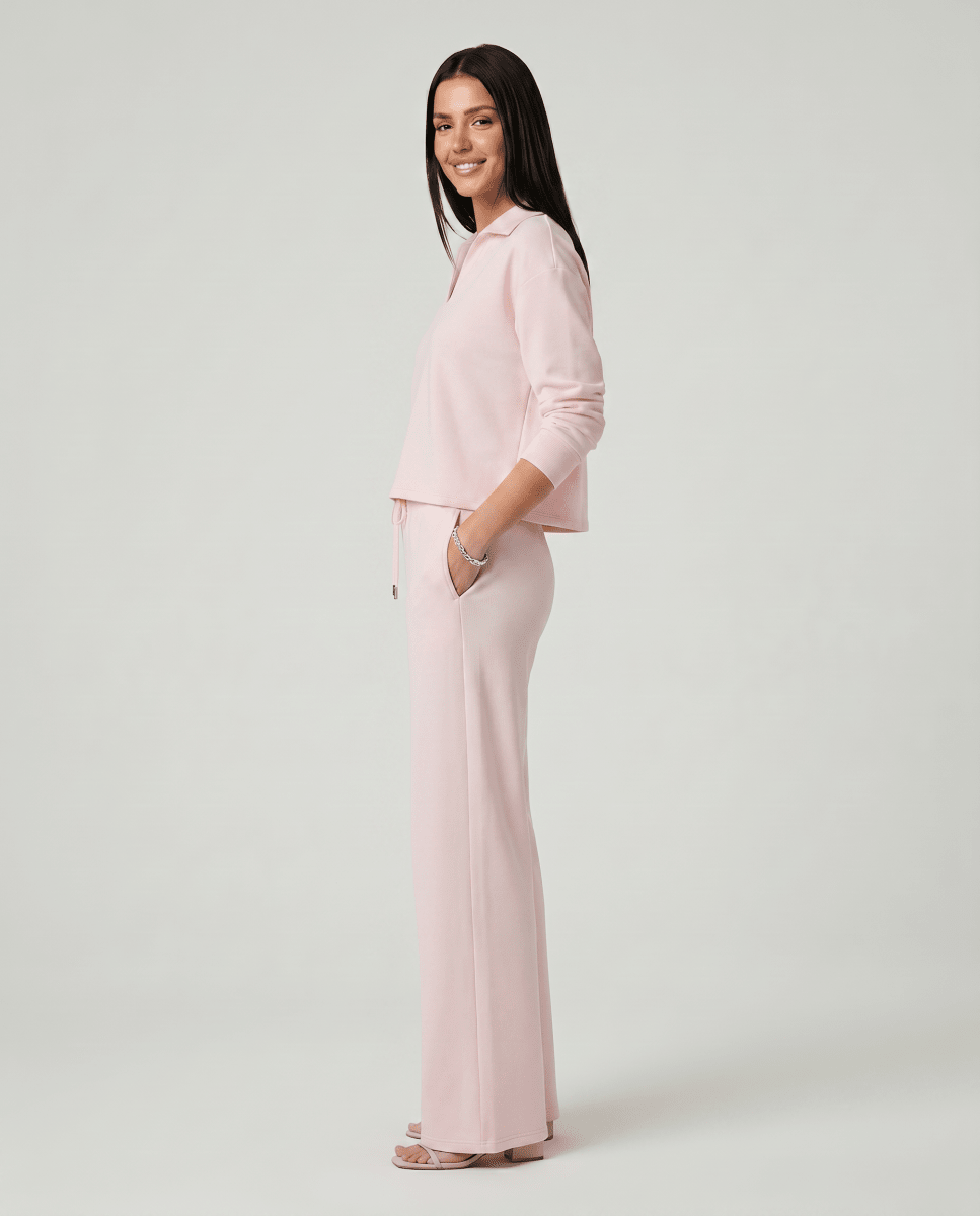 Lumi | Relaxed Wide Leg Lounge Set Women