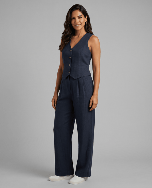 Valentina Moreau | Women's Tailored Linen Co-Ord Set