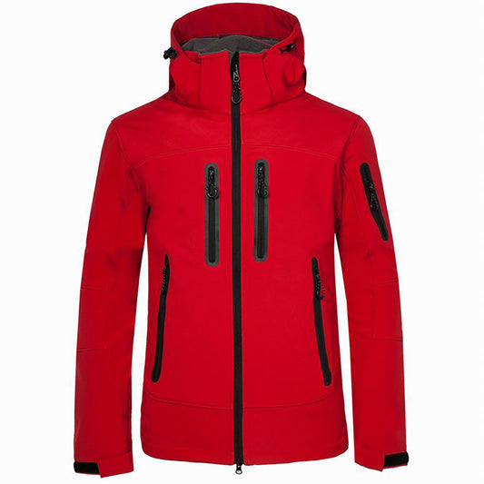 Percy | Men's Full Zip Hooded Jacket