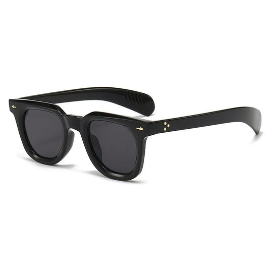 Retro Square Sunglasses with Thick Frames