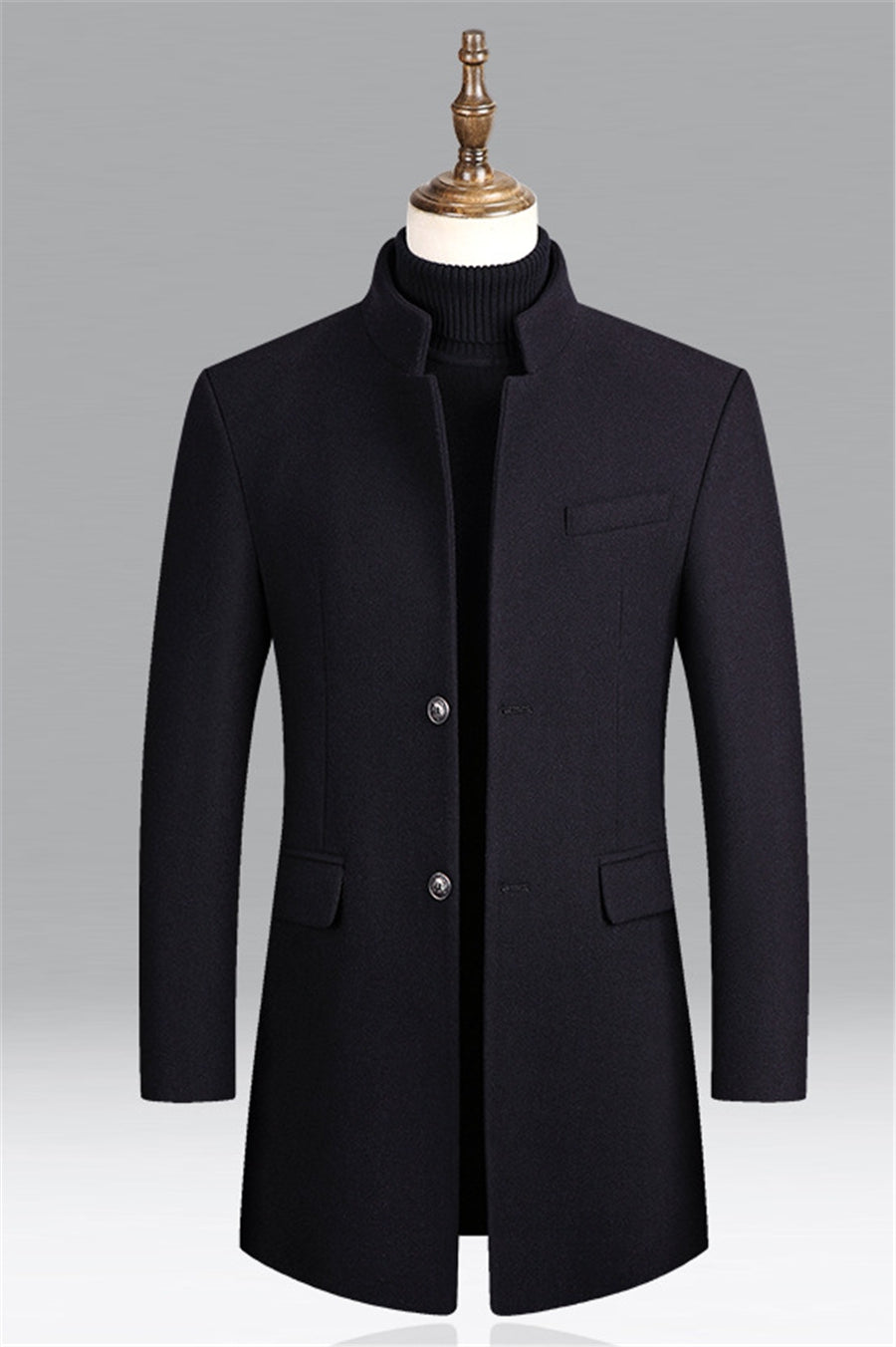 Thomas | Stylish Slim-Fit Wool Coat