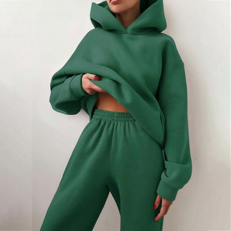Esther | Women's Relaxed Fit Hoodie Jogger Set