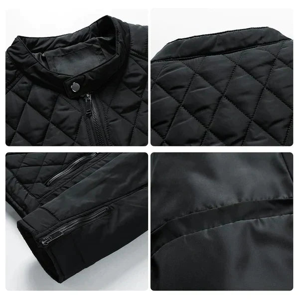 William | Men's Quilted Lightweight Bomber Jacket