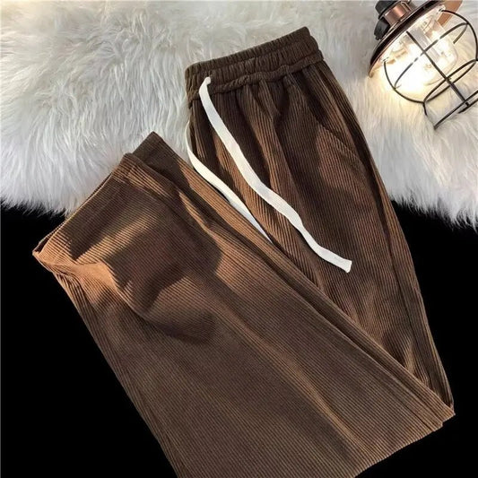 Daxton | Retro Straight Leg Corduroy Trousers