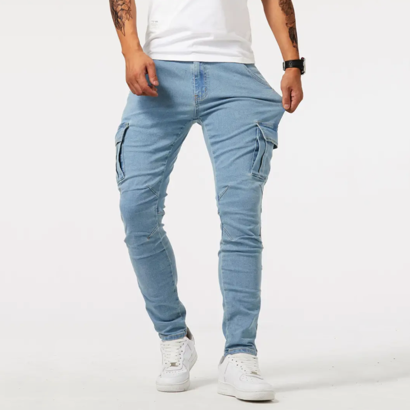 Riley | Men's Skinny Fit Cargo Pants