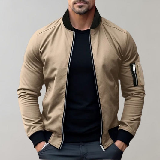 Darryl | Men's Zip-Up Bomber Jacket
