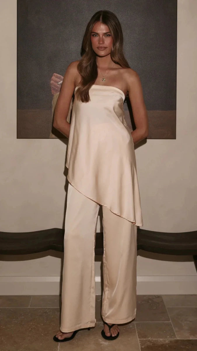 Tova | Women's Longline Strapless Top