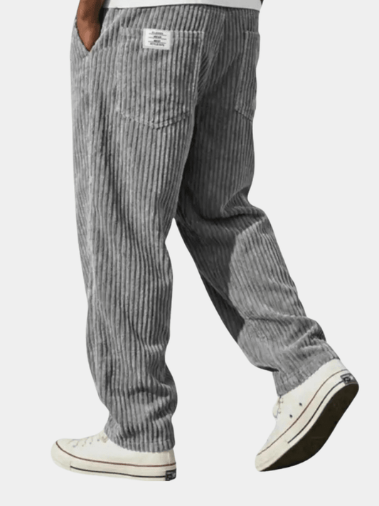 Emery | Relaxed Fit Sophisticated Corduroy Trousers