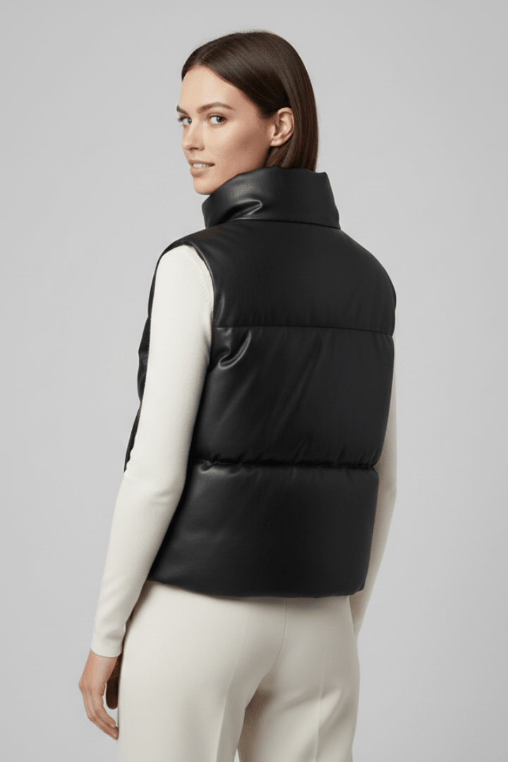 Arlo | Women's Sleeveless Zip Closure Gilet Jacket