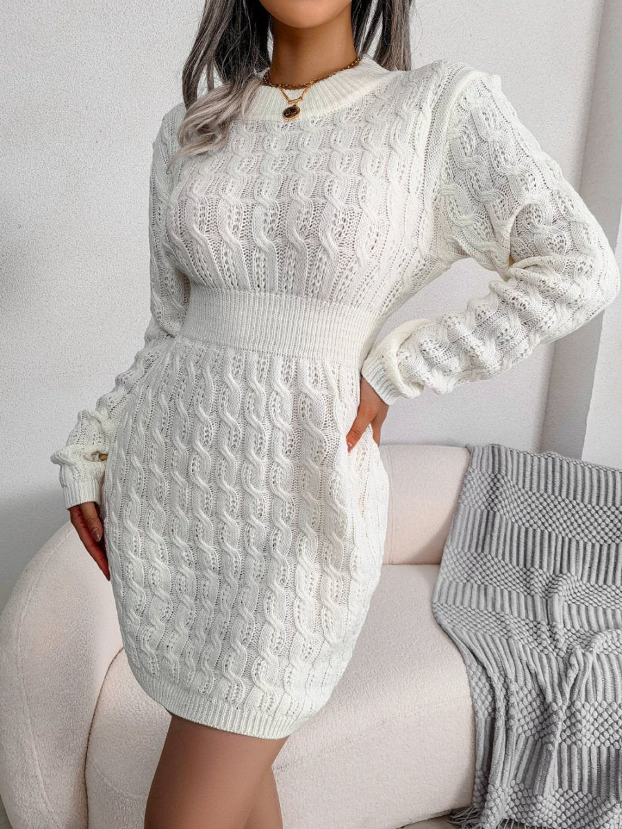 Sofia | Elegant Knit Mini Dress