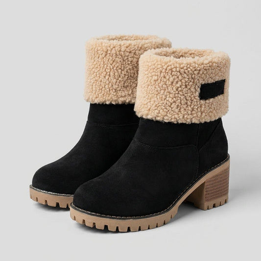 Charlotte | Cosy Fleece-Lined Winter Ankle Boots