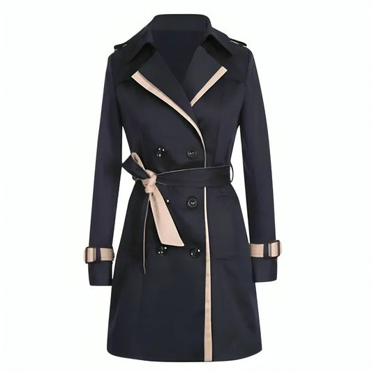 Sarah | Women's Double-Breasted Trench Coat
