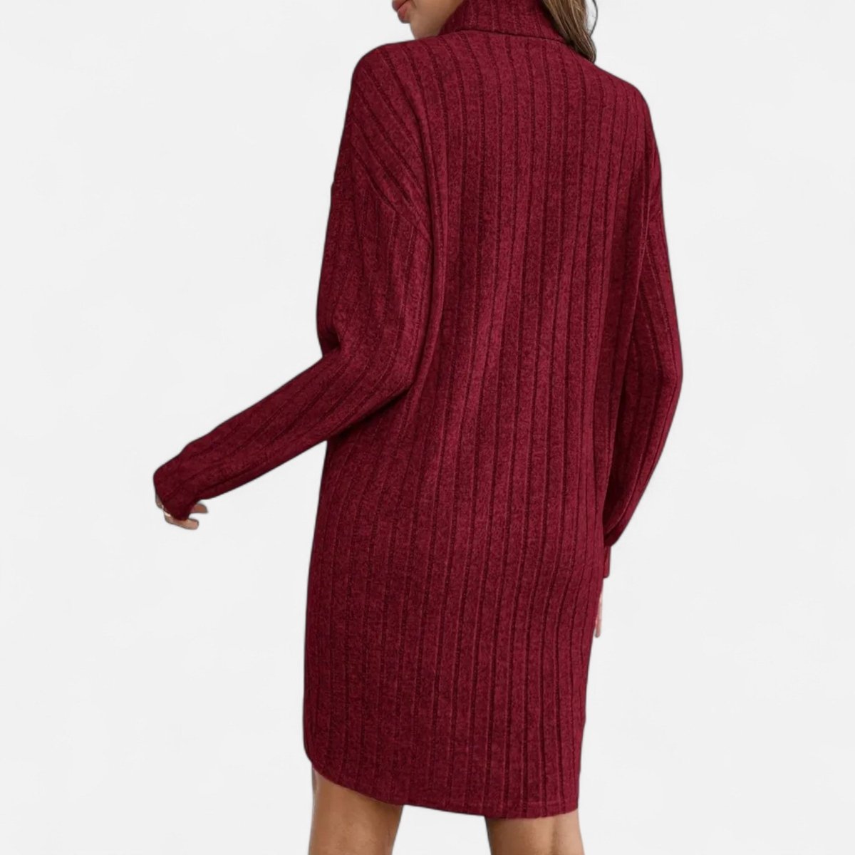 Nadia | Ribbed Knit Mini Dress