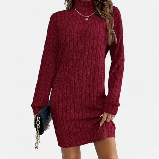 Nadia | Ribbed Knit Mini Dress