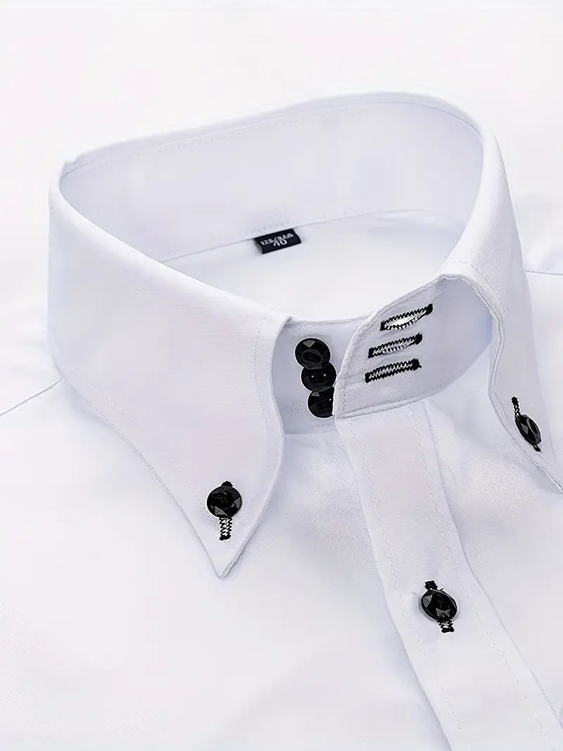 Charles | Elegant Formal Shirt with Buttons
