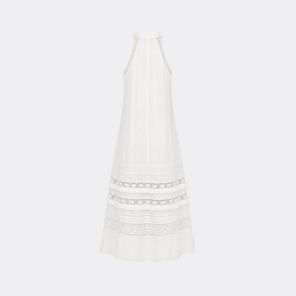 Vail | Women's Halter Lace Maxi Dress