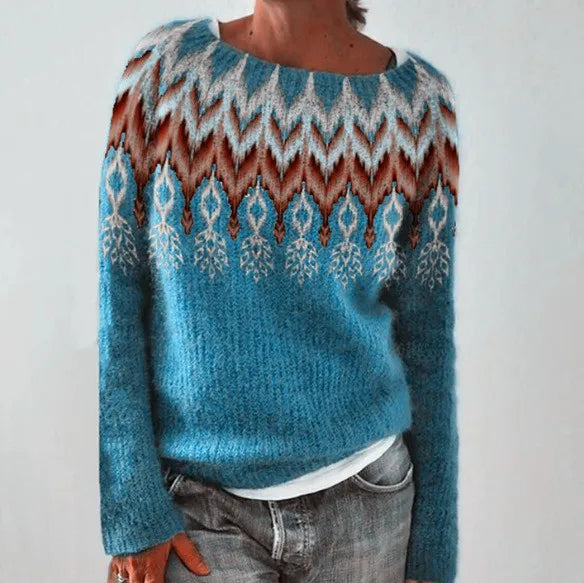 Tamsin | Multicolour Fair Isle Knit Sweater